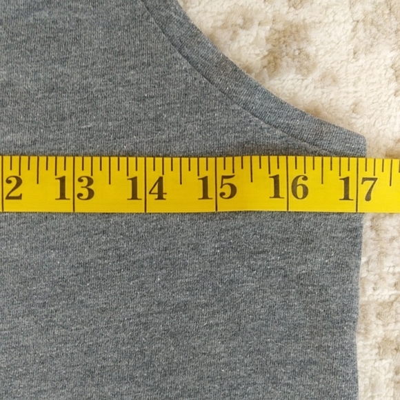 Tek Gear DryTek Racerback Heathered Tank Top M Gray - Picture 12 of 13